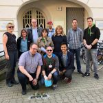 Stolpersteine putzen Mai 2018