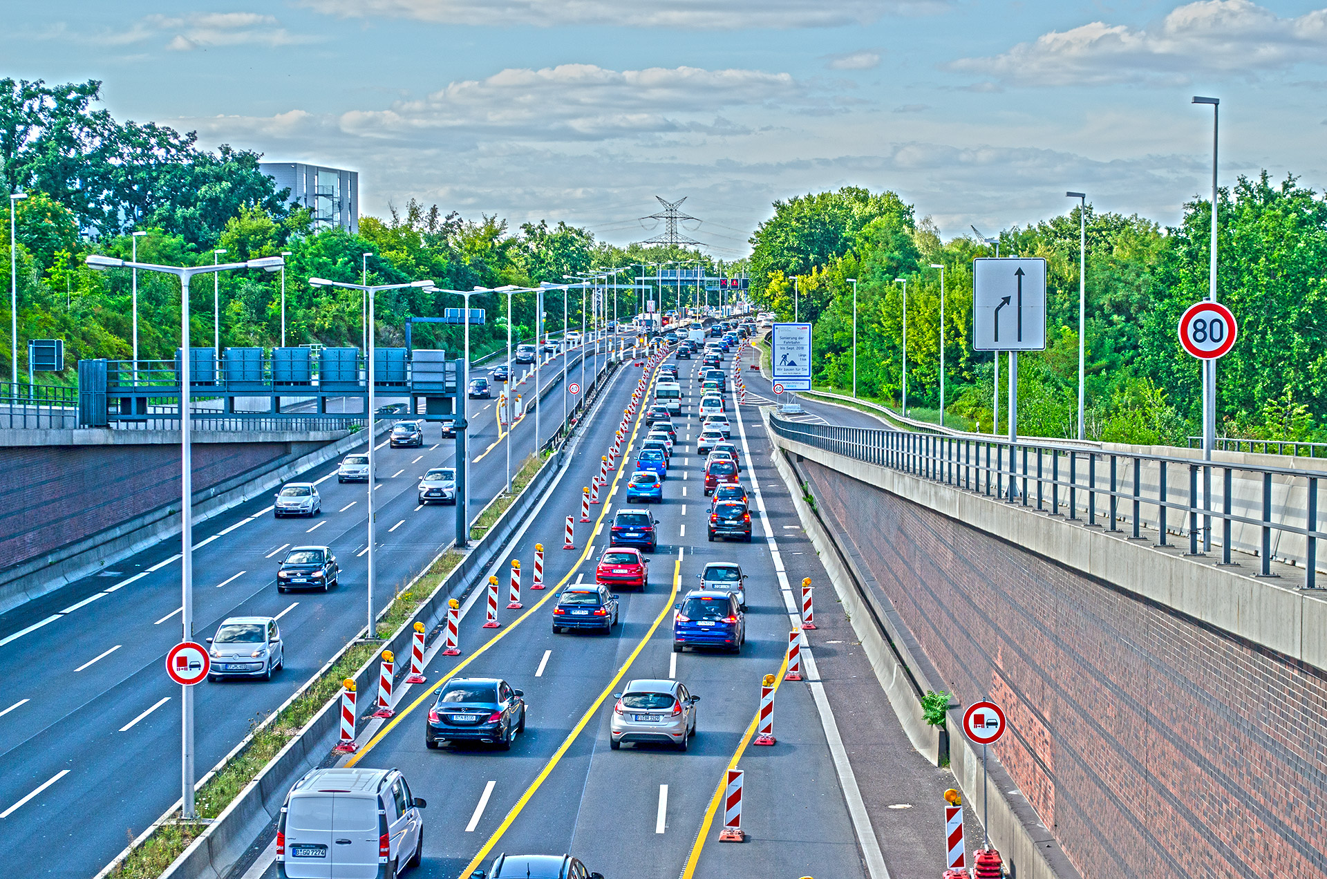 Foto: A100 Spandauer Damm Fotorealistisch