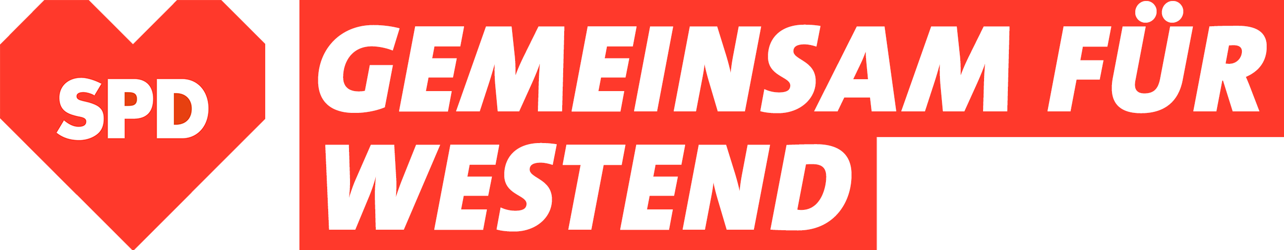 SPD Herz Logo und Claim Westend